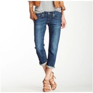 AG Adriano Goldschmied Tomboy Crop Jeans Relaxed Straight
